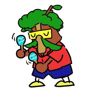 ケヤキ先生マラカス